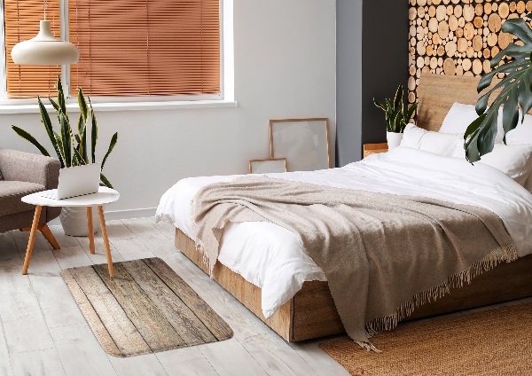 Alfombra Tablones de madera