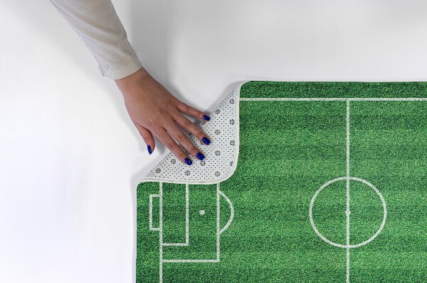 Alfombra infantil Césped de campo de fútbol