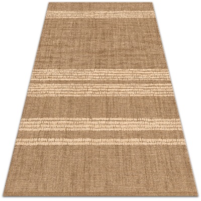 Alfombra vinílica Beige en líneas