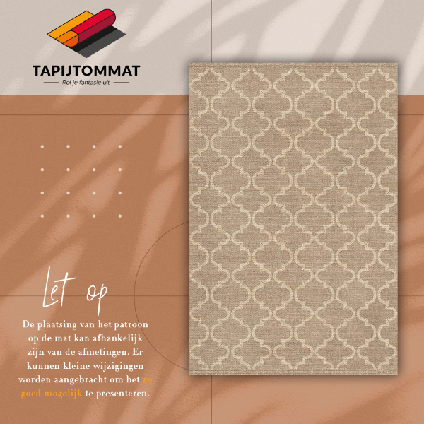 Alfombra vinílica Patrón marroquí