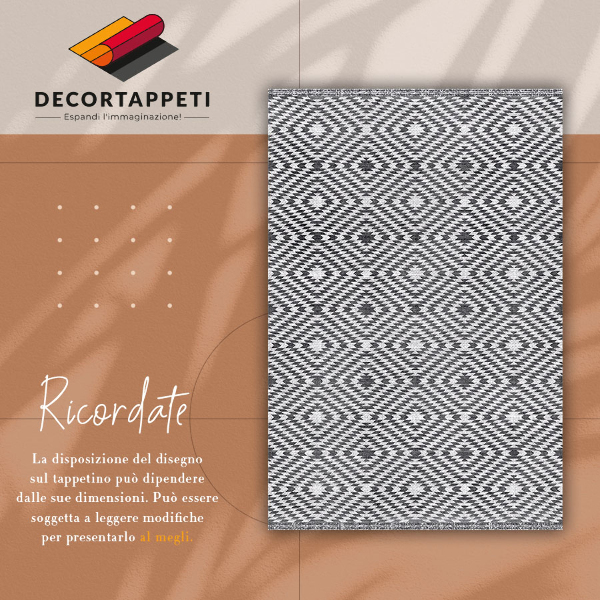 Alfombra de vinilo para cocina Diamantes turcos
