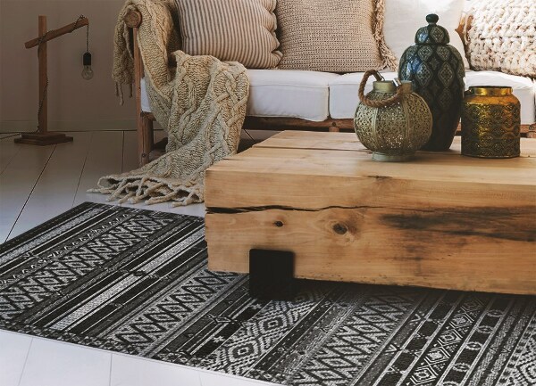 Alfombra vinilo Pequeños diamantes