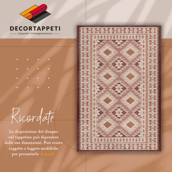 Alfombra vinilo Patrón vintage
