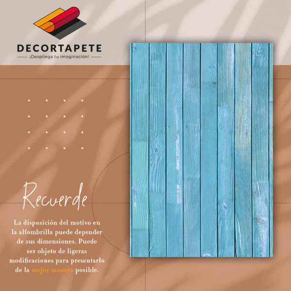 Alfombra vinilo Azul