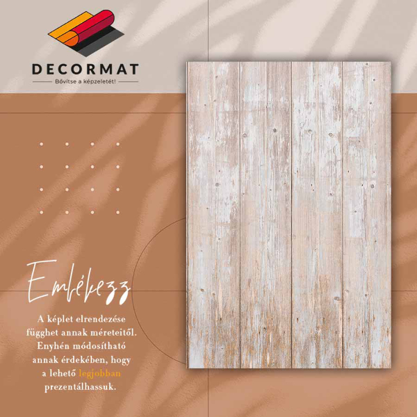 Alfombra vinilo cocina Tablas envejecidas