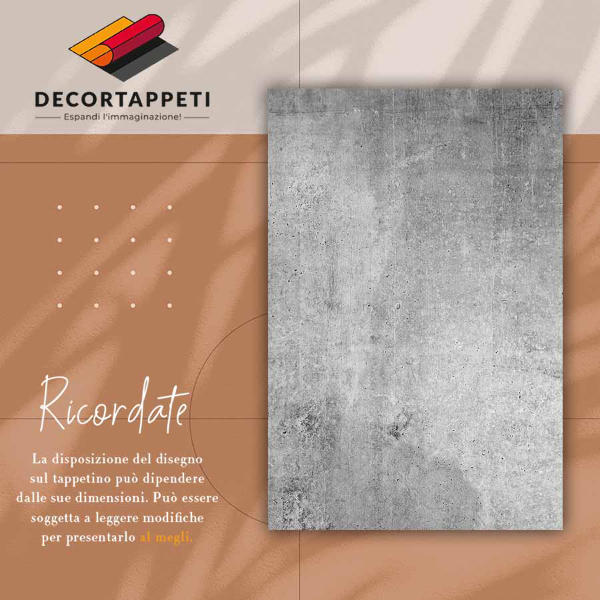 Alfombra pvc Hormigón gris