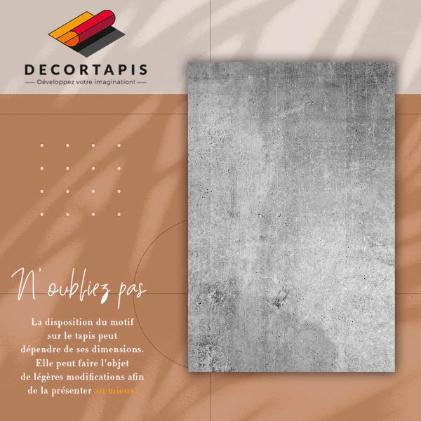 Alfombra pvc Hormigón gris