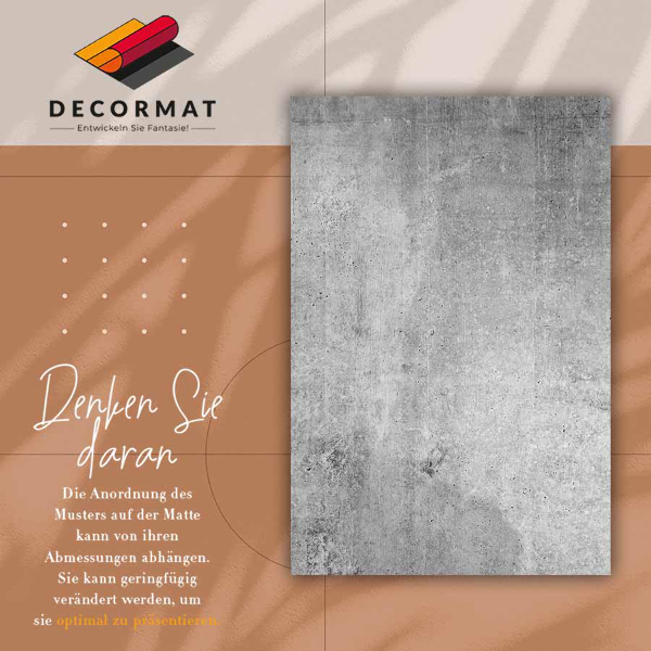 Alfombra pvc Hormigón gris