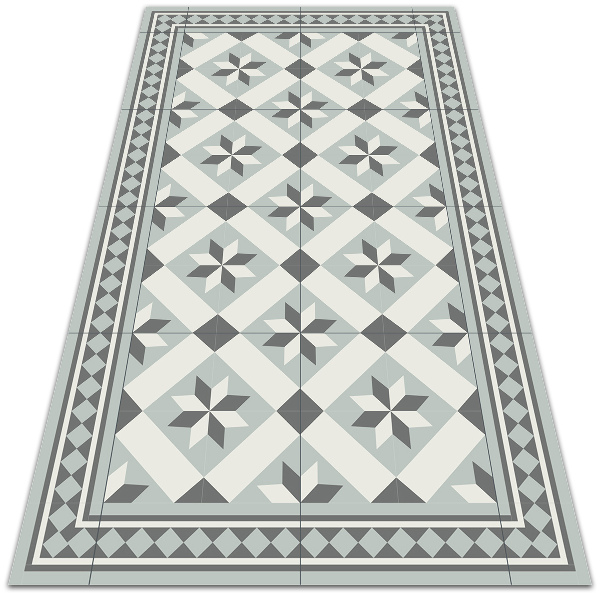 Alfombra pvc Estrella de ocho puntos