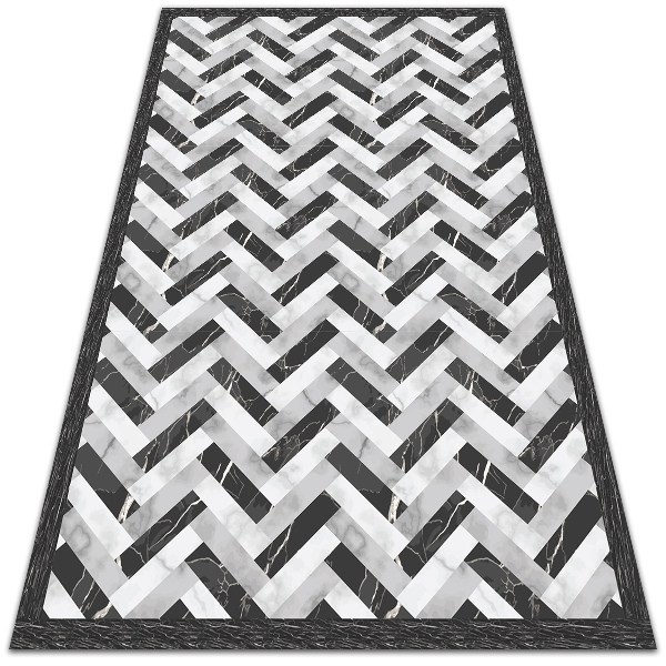 Alfombra vinilo cocina Mosaico de mármol