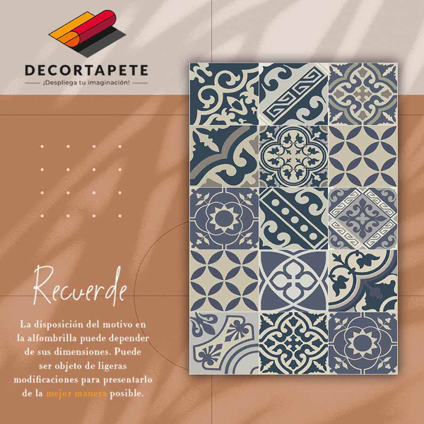 Alfombra pvc Patrones retro