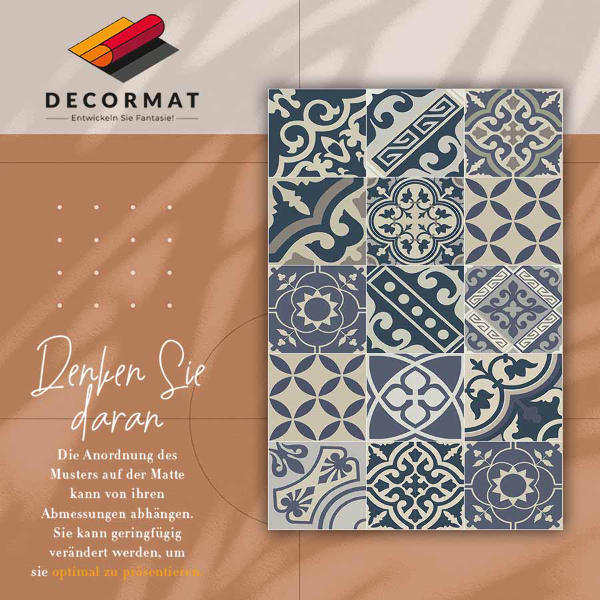 Alfombra pvc Patrones retro