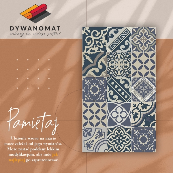 Alfombra pvc Patrones retro
