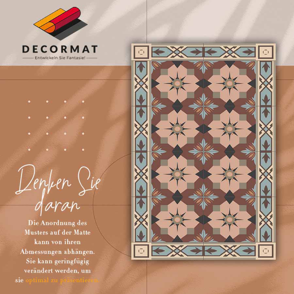 Alfombra pvc Baldosas geométricas