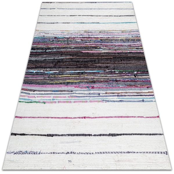Alfombra vinilo Rayas coloridas