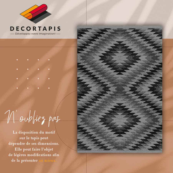Alfombra vinílica Oscuro paralelo de