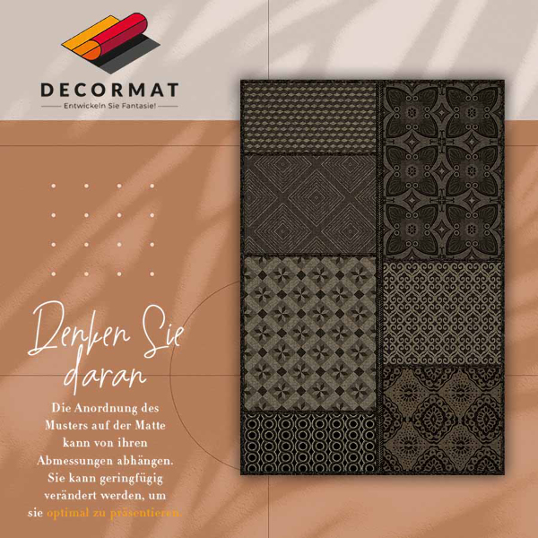 Alfombra pvc Combinación de muchos diseños