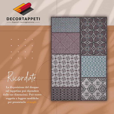 Alfombra vinílica Conexión de patrones