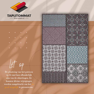 Alfombra vinílica Conexión de patrones