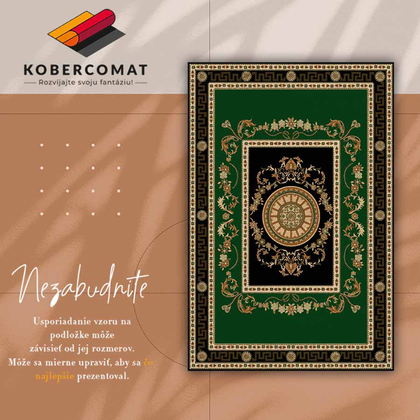 Alfombra vinilo Marco real