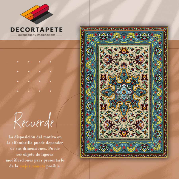 Alfombra de vinilo Patrones geométricos coloridos