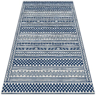 Alfombra vinílica Golpe geométrico