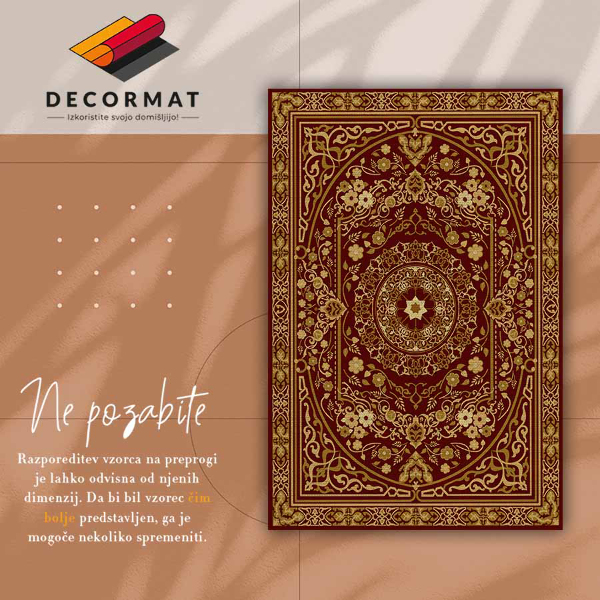 Alfombra pvc Patrón antiguo