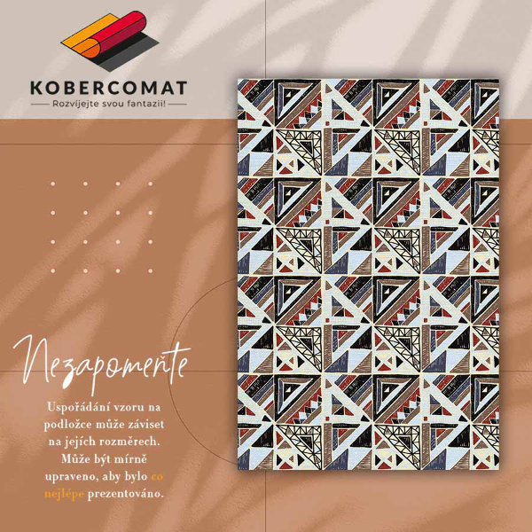 Alfombra vinilo Mosaico geométrico