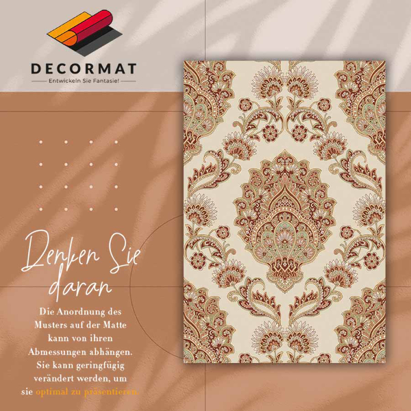 Alfombra vinilo cocina Estilo de Paisley