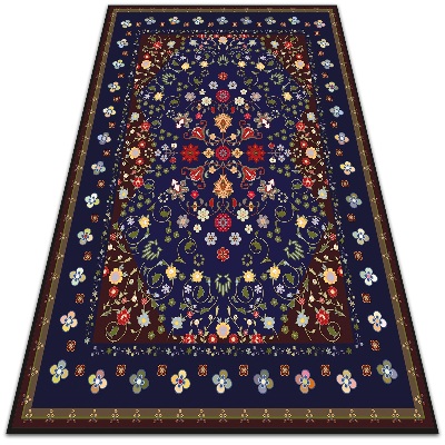 Alfombra vinilo Hermosas flores pequeñas