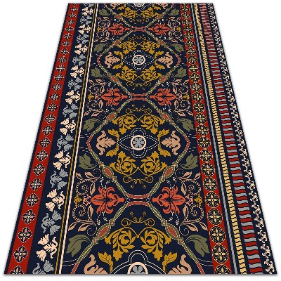 Alfombra vinílica Patrón de boho floral
