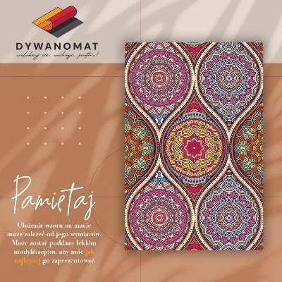 Alfombra pvc Mandala colorido