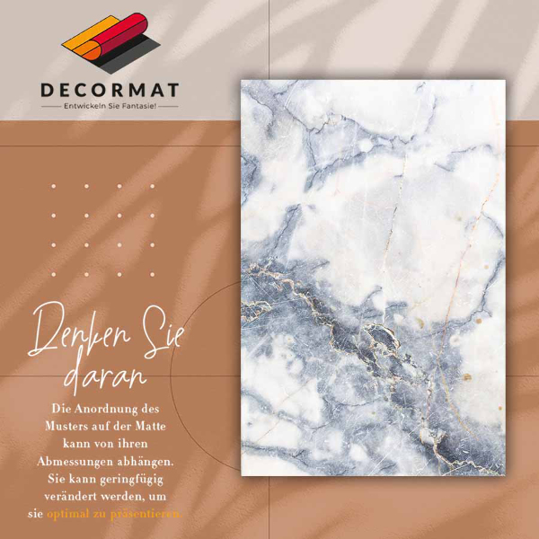 Alfombra vinilo cocina Hermoso mármol