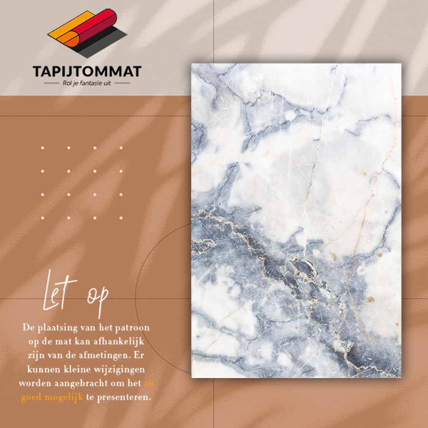 Alfombra vinilo cocina Hermoso mármol