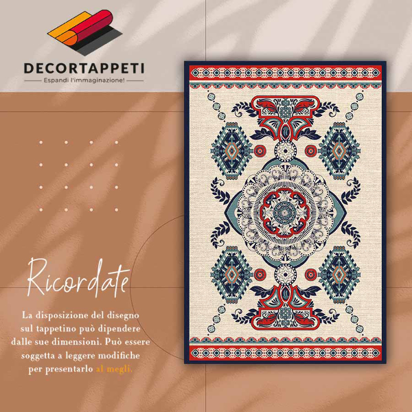 Alfombra vinilo Geometría hindú
