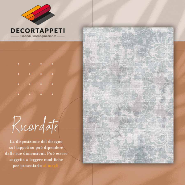 Alfombra vinilo Flores persas