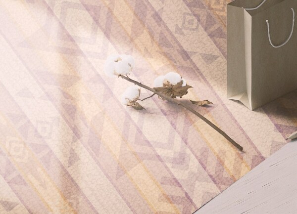 Alfombra pvc Geometría india