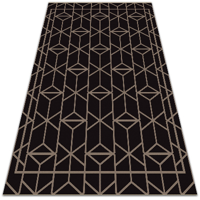 Alfombra vinílica Patrón retro