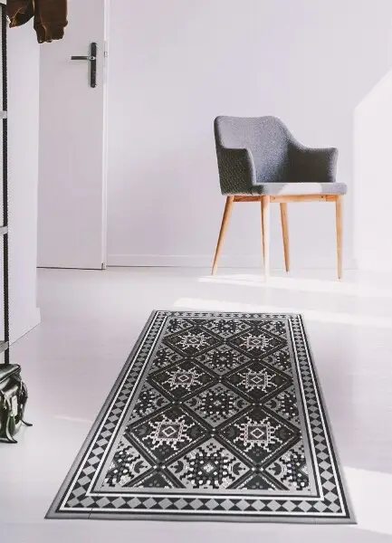 Alfombra vinilo cocina Geometría árabe