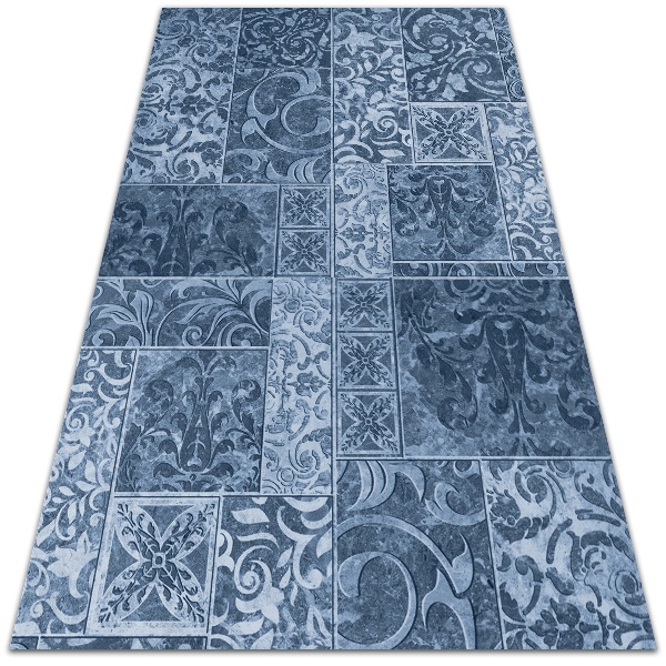 Alfombra vinilo cocina Baldosas antiguas