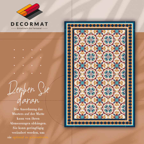 Alfombra vinilo Geometría
