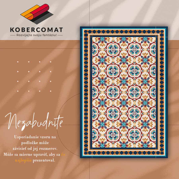 Alfombra vinilo Geometría