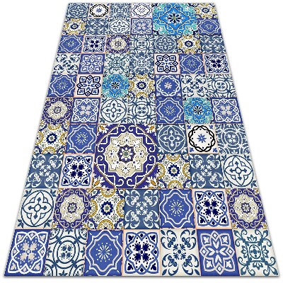 Alfombra vinilo Flores españolas