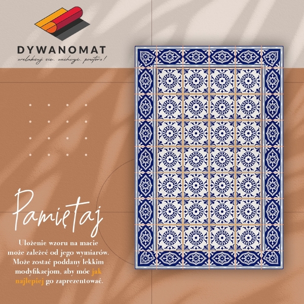 Alfombra vinilo Azulejos griegos