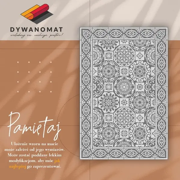 Alfombra vinílica Geometría griega