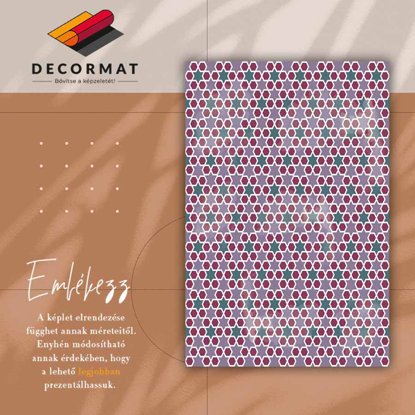 Alfombra pvc Estrellas geométricas