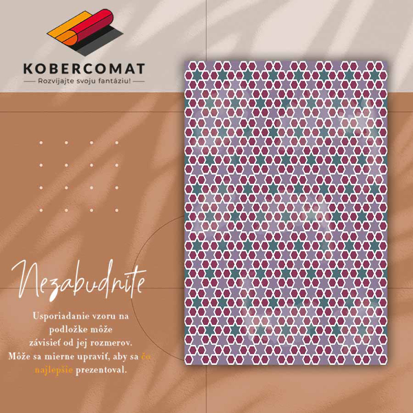 Alfombra pvc Estrellas geométricas