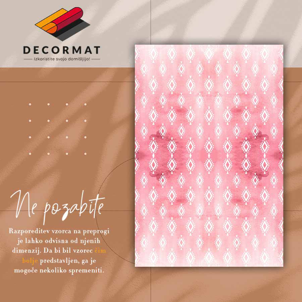 Alfombra pvc Geometría india
