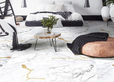 Alfombra pvc Azulejos de mármol