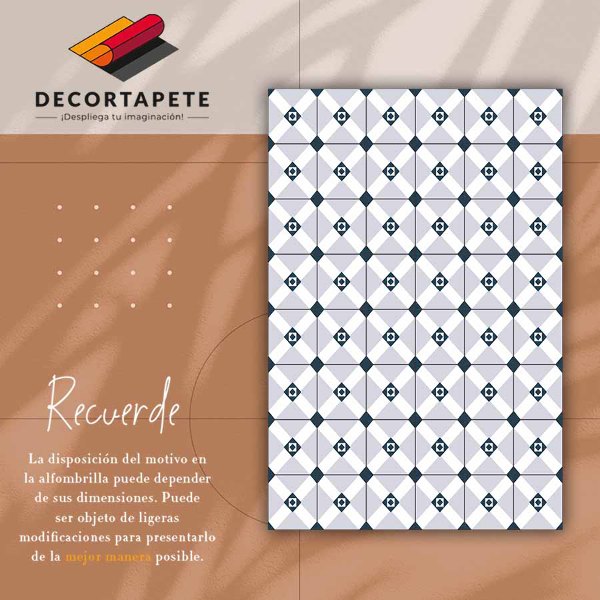Alfombra vinílica Diamantes geométricos